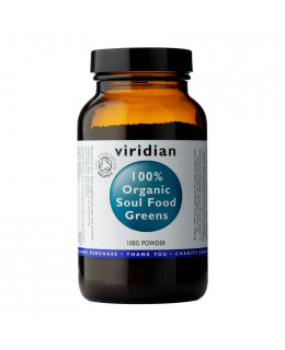 Viridian Soul Food Greens (Směs zelených superpotravin) Organic, 100 g