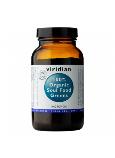 Viridian Soul Food Greens (Směs zelených superpotravin) Organic, 100 g