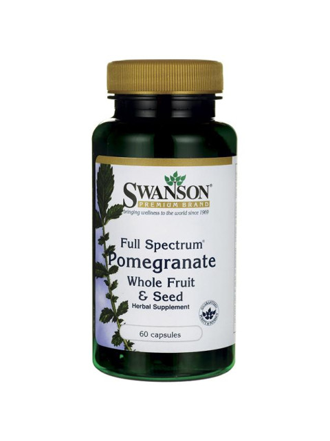 Swanson Pomegranate (Granátové jablko), 60 kapslí