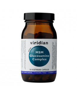 Viridian MSM Glucosamine Complex, 90 kapslí