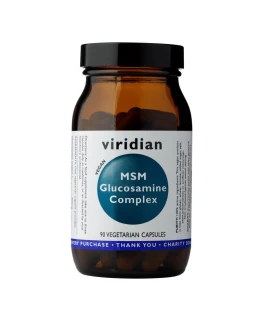 Viridian MSM Glucosamine Complex, 90 kapslí