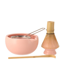 ATMOWOOD Matcha set - růžový