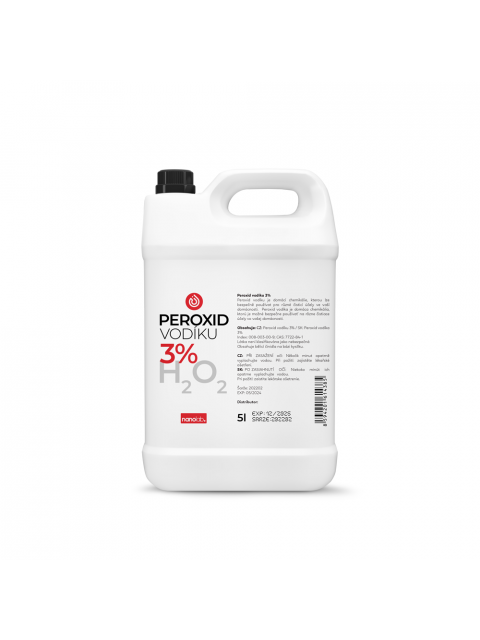 Nanolab Peroxid vodíku na úklid 5L