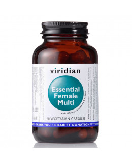 Viridian Essential Female Multi (Natural komplex pro ženy), 60 kapslí