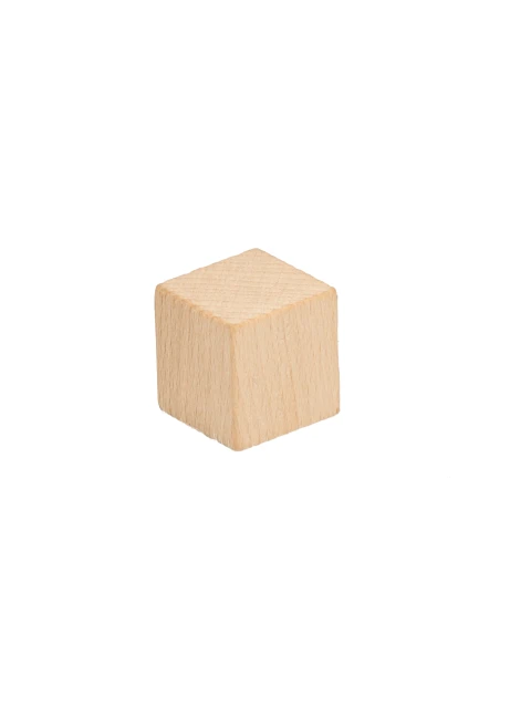 ČistéDřevo Dřevěná kostka 2,5 x 2,5 cm