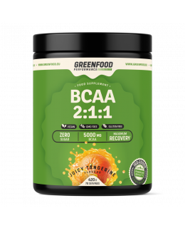 GreenFood Performance BCAA 2:1:1 420g - Mandarinka