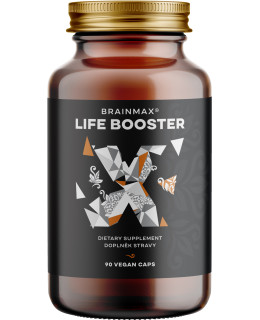 BrainMax Life Booster, 90 rostlinných kapslí