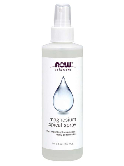 NOW Magnesium Topical Spray, 237 ml