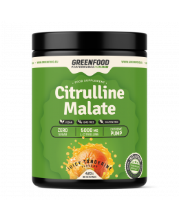GreenFood Performance Citrulline Malate 420g - Mandarinka