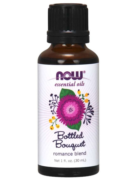 NOW Essential Oil, Bottled Bouquet Oil Blend (éterický olej směs květů), 30 ml