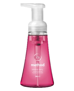 METHOD Pěnové mýdlo na ruce, 300 ml - Ibišek