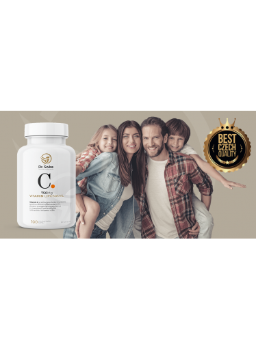 Dr. Swiss Lipozomální vitamín C 100 kapslí