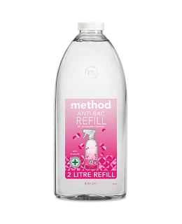 METHOD Antibakteriální univerzální čistič REFILL, 2 l - Rebarbora