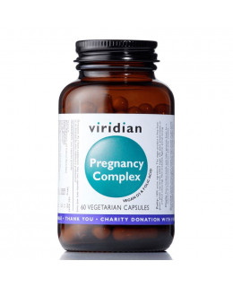 Viridian Pregnancy Complex (Natural multivitamín pro těhotné), 60 kapslí