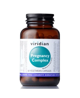 Viridian Pregnancy Complex (Natural multivitamín pro těhotné), 60 kapslí
