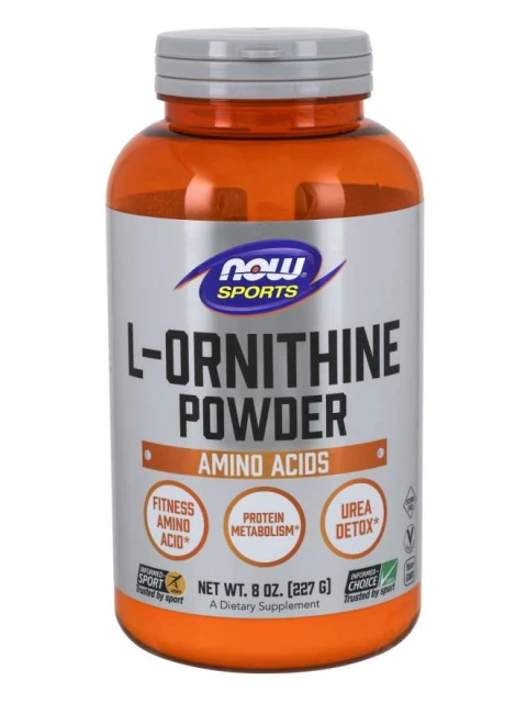 NOW L-Ornithine Powder (prášek), 227 g