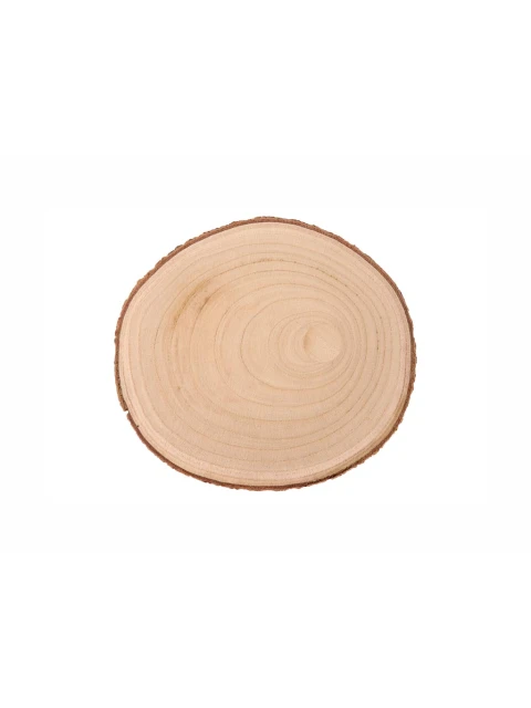 ČistéDřevo Dřevěná podložka s kůrou 20 cm