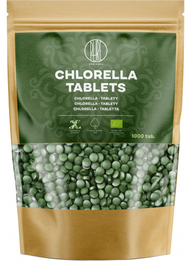 BrainMax Pure Chlorella Tablets, BIO, 1000 tablet