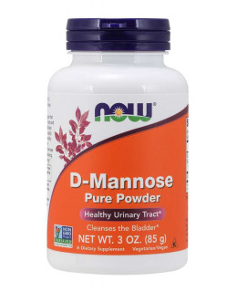 NOW D-Manóza, 85 g, čistý prášek