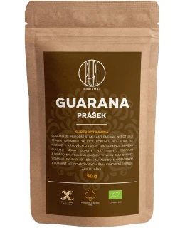 BrainMax Pure Guarana BIO prášek, 50 g - EXPIRACE 6/2023