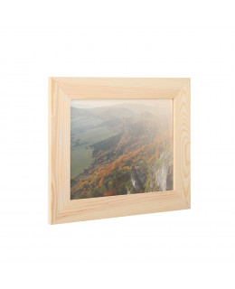 ČistéDřevo Dřevěný fotorámeček na zeď 31 x 25 cm