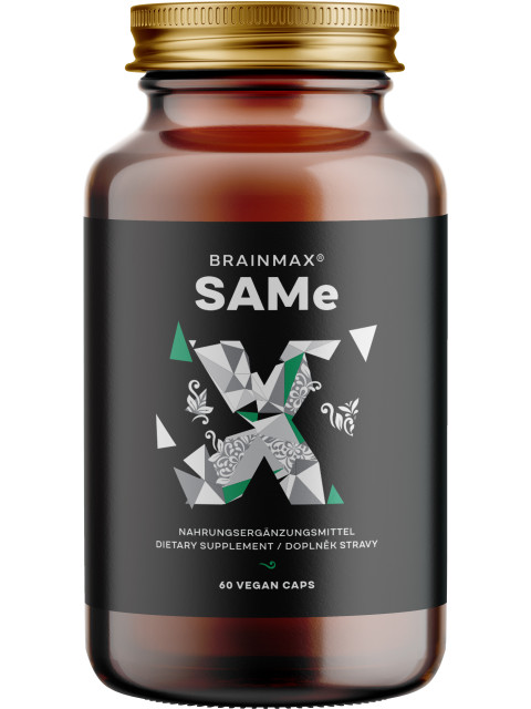 BrainMax SAMe, 400 mg, 60 rostlinných kapslí