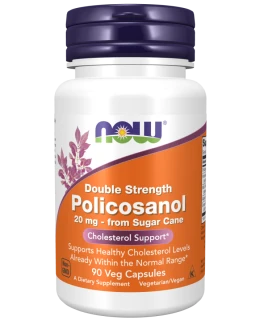 NOW Policosanol 20 mg, 90 rostlinných kapslí