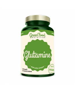 GreenFood Glutamin 120 kapslí