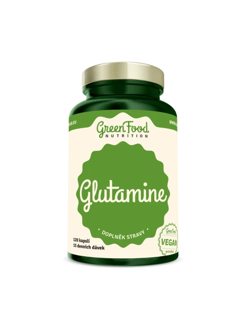 GreenFood Glutamin 120 kapslí