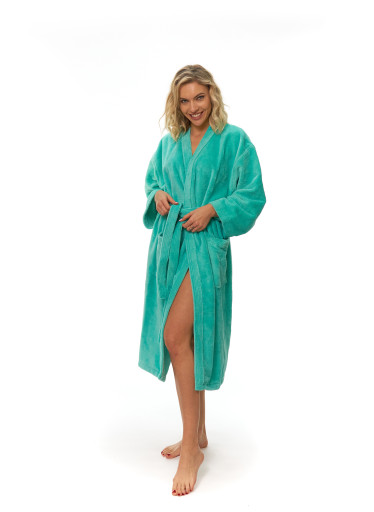 Dámský župan kimono, Pool Blue