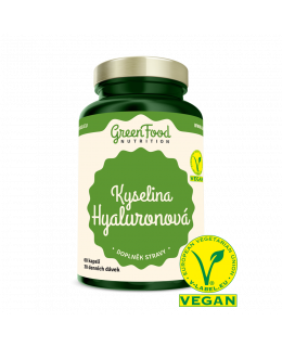 GreenFood Kyselina Hyaluronová 60 kapslí