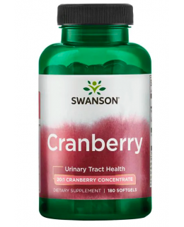 Swanson Cranberry (Brusinka), 180 softgelových kapslí 