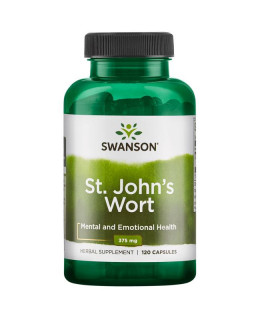Swanson St. John's Wort (Třezalka tečkovaná), 375 mg, 120 kapslí
