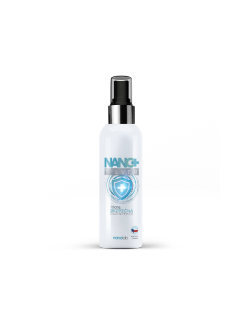 Nanolab Dezinfekční SPREJ NANO+ Silver 100ml - EXPIRACE 4/2023