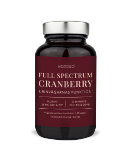 Nordbo Cranberry Full Spectrum 60 kapslí