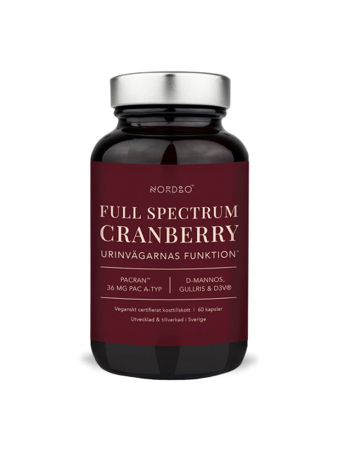 Nordbo Cranberry Full Spectrum 60 kapslí
