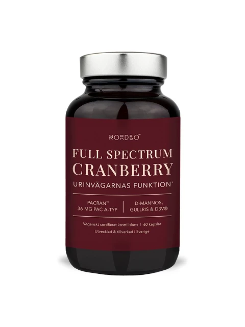 Nordbo Cranberry Full Spectrum 60 kapslí