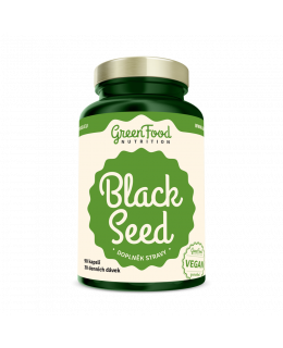 GreenFood Black Seed - Černý kmín 90 kapslí