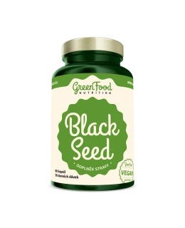 GreenFood Black Seed - Černý kmín 90 kapslí