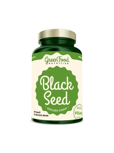 GreenFood Black Seed - Černý kmín 90 kapslí