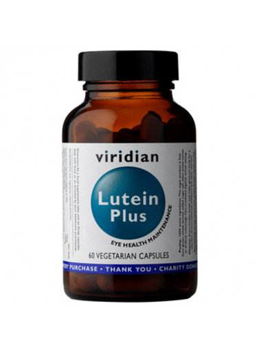 Viridian Lutein Plus (Směs pro normální stav zraku), 60 kapslí
