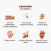 BrainMax Vitamin D3 & K2, D3 5000 IU / K2 jako MK7 all-trans K2VITAL®DELTA 150 mcg, 50 rostlinných kapslí