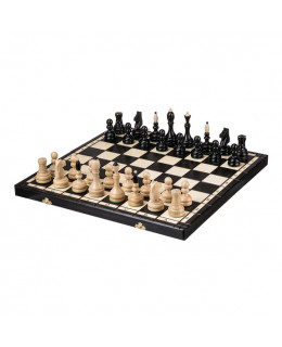 ČistéDřevo Velké dřevěné šachy -  48x48 cm
