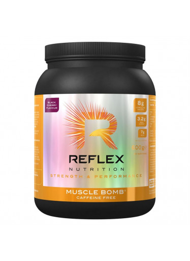 Reflex Muscle Bomb Caffeine Free, 600 g - cherry