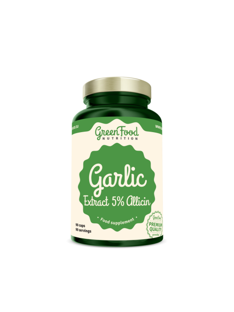 GreenFood Extrakt z česneku 90 kapslí