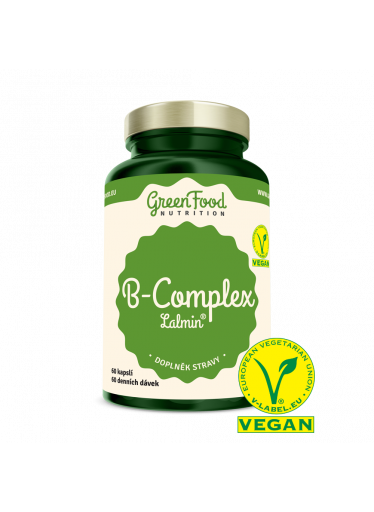 GreenFood B-KOMPLEX Lalmin® 60 kapslí