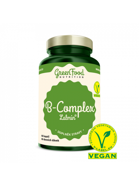 GreenFood B-KOMPLEX Lalmin® 60 kapslí