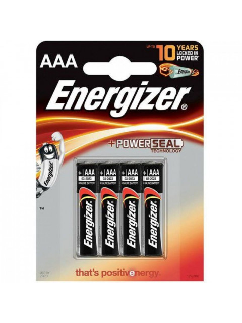 Energizer Baterie AAA Alkaline Power - blistr 4ks