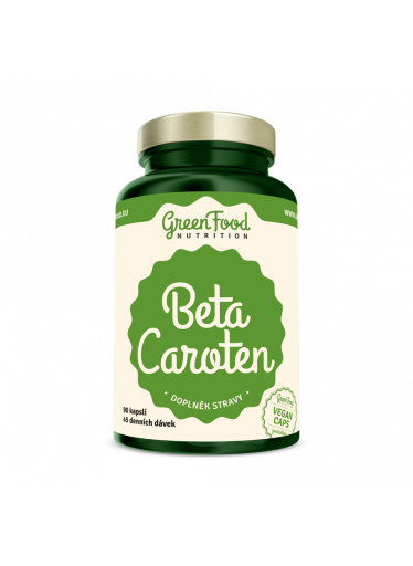 GreenFood Beta Caroten 90 kapslí