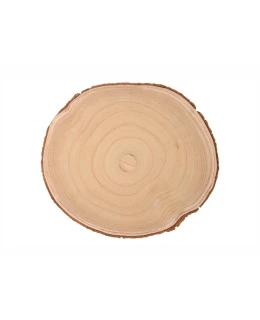 ČistéDřevo Dřevěná podložka s kůrou 30 cm